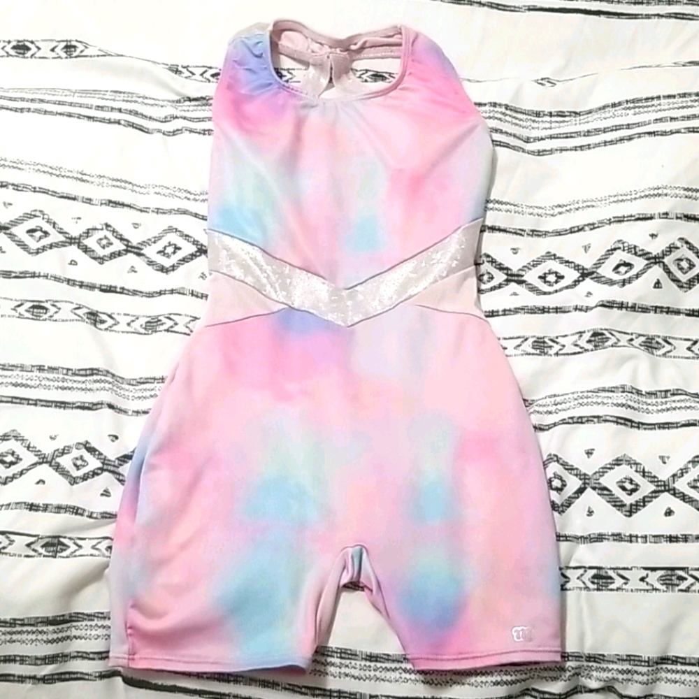 Little girls size 6/6x gymnastics leotard